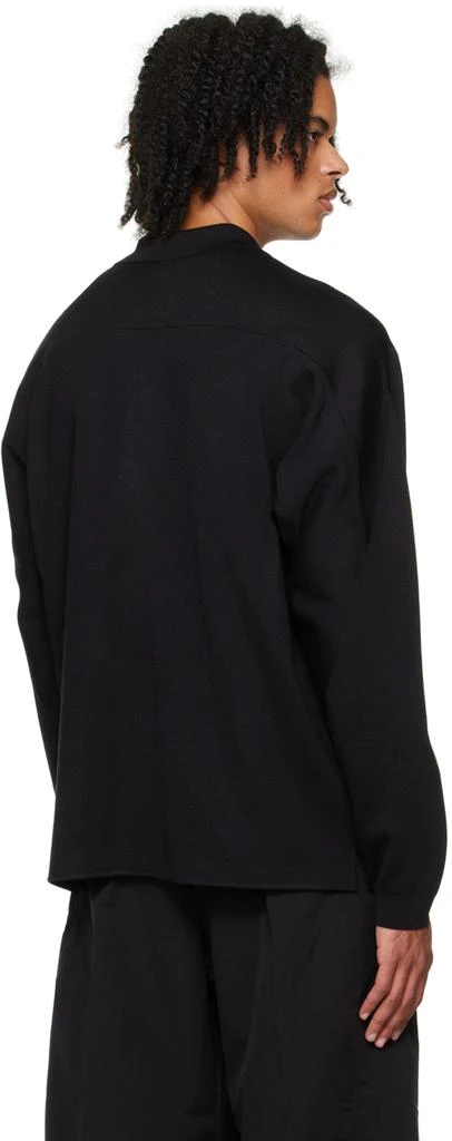 DESCENTE Black Fusion Knit Polo 3