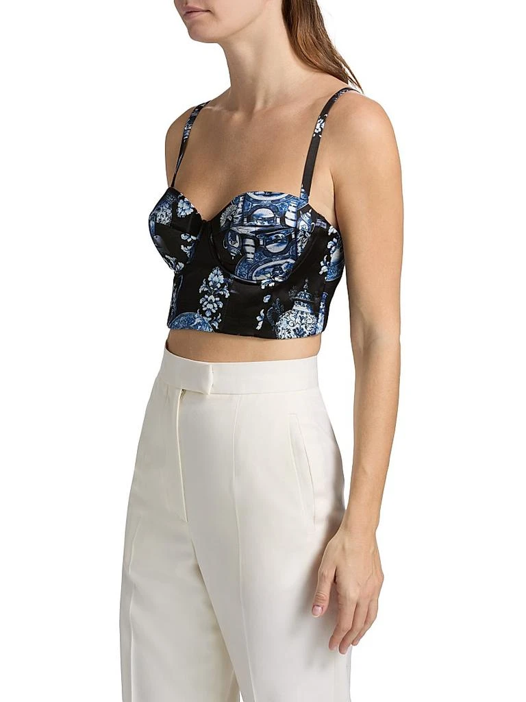 L
Agence Sonya Silk Toile Bralette 4