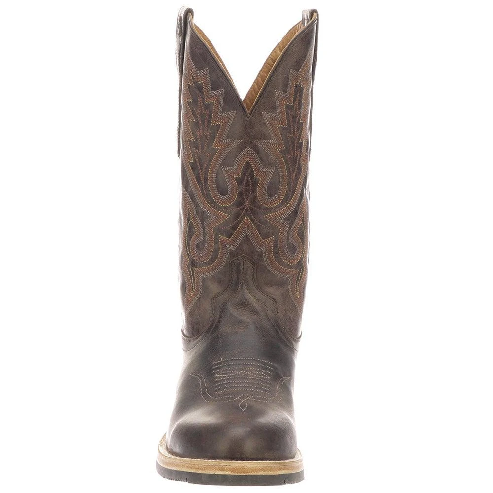 Lucchese Rusty Embroidery Round Toe Cowboy Boots 5
