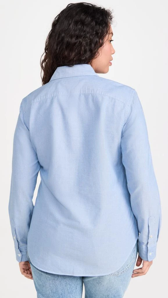 Ralph Lauren Cotton Oxford Long Sleeve Button Down Shirt 8