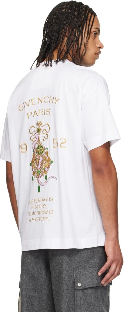 Givenchy White Regular Fit T-shirt 3