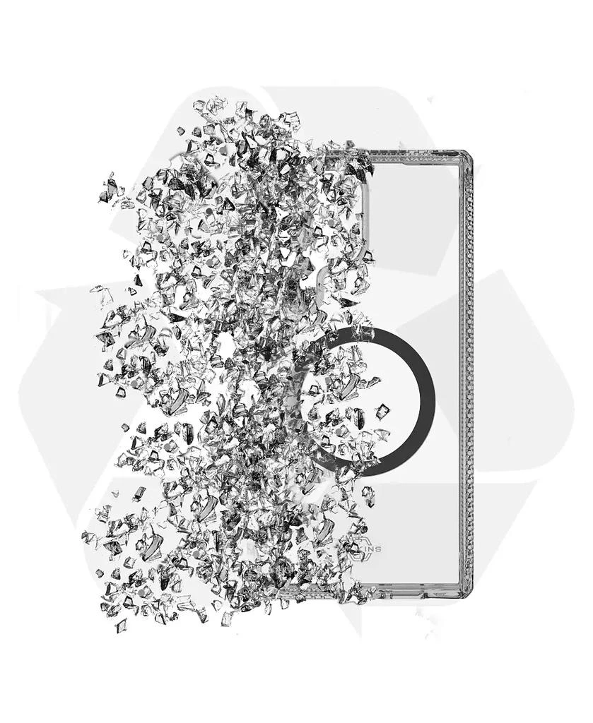 ITSkins Hybrid_R Clear MagSafe Case for Samsung Galaxy S25 Ultra 7