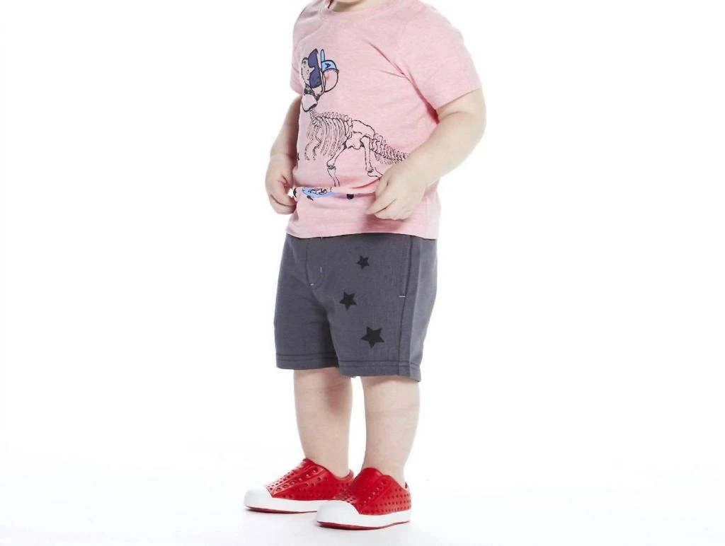 Andy & Evan Andy & Evan - Boy's T-Rex Shirt & Shorts Set 5