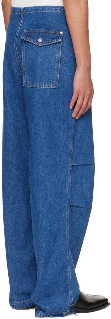 Dion Lee Blue Relaxed Jeans 3