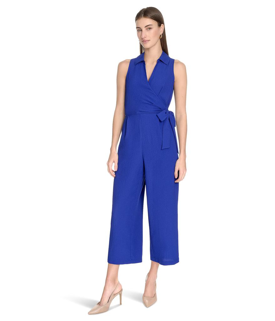 Calvin Klein Collared Light Weight Jumpsuit