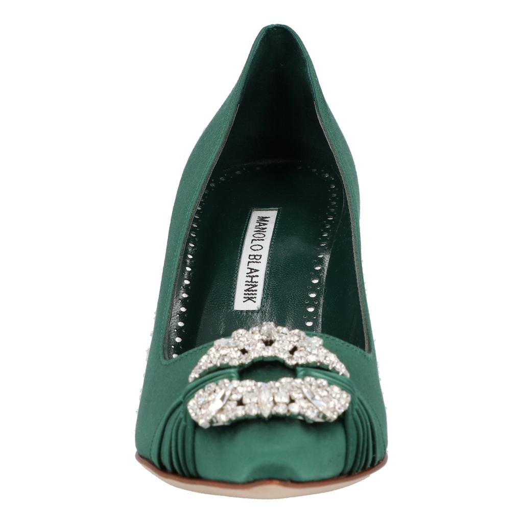 パンプス Manolo Blahnik Maidapump 090 Pump Green Manolo Blahnik Maidapump 090 Pump Green in Green | THE LIST