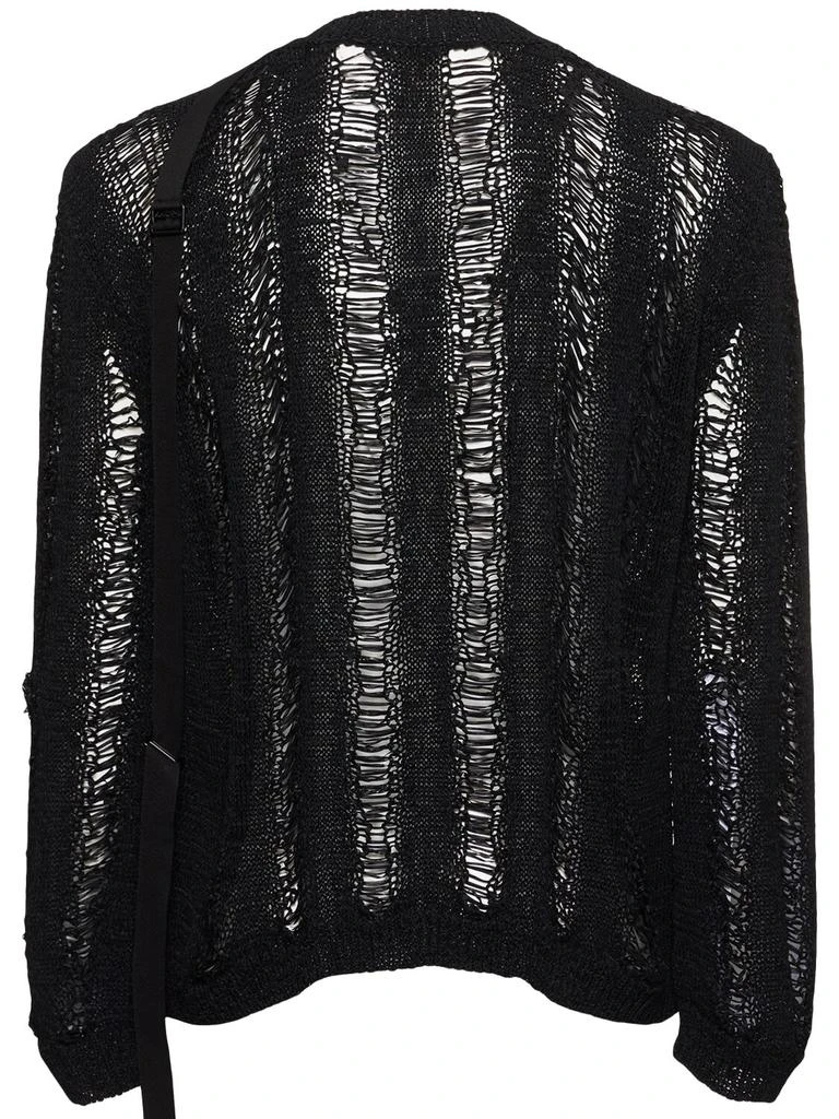 ANN DEMEULEMEESTER Balder Oversize Stitched  Sweater 3