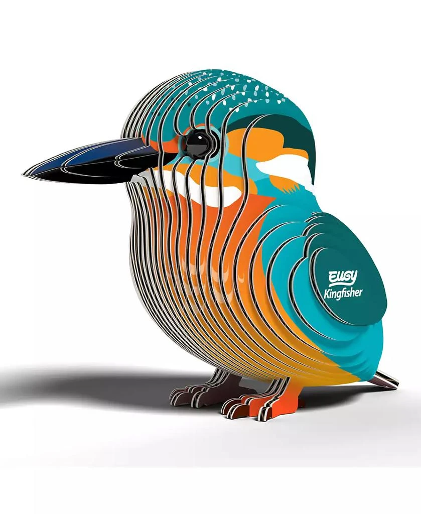 Eugy Kingfisher 3D Puzzle 2