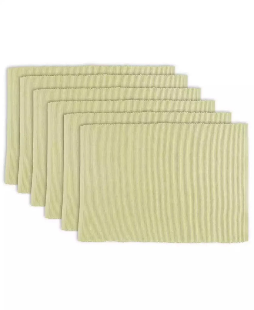 Design Imports Ribbed Placemat, Set of 6 1