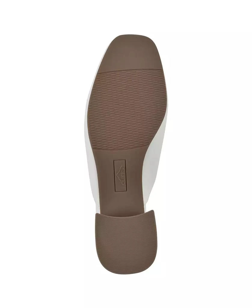 White Mountain Quin Low Block Heeled Mule 5