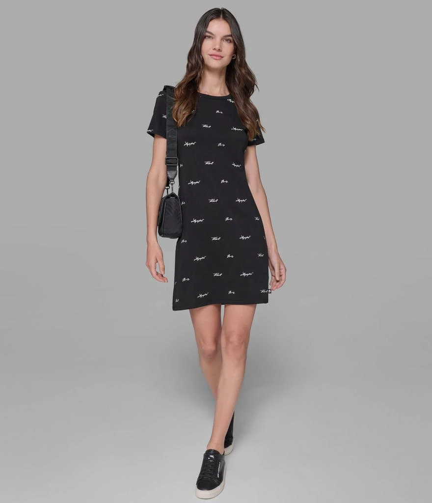 Karl Lagerfeld Paris KARL SIGNATURE T-SHIRT DRESS 7