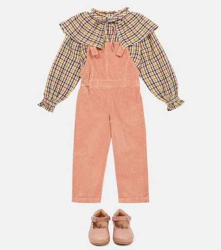 The New Society Berenice checked cotton top 2