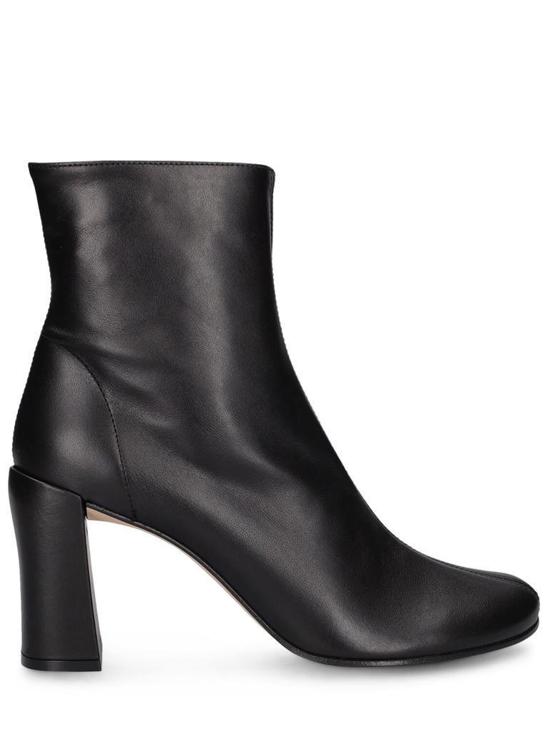 by FAR 100mm Vlada Leather Ankle Boots