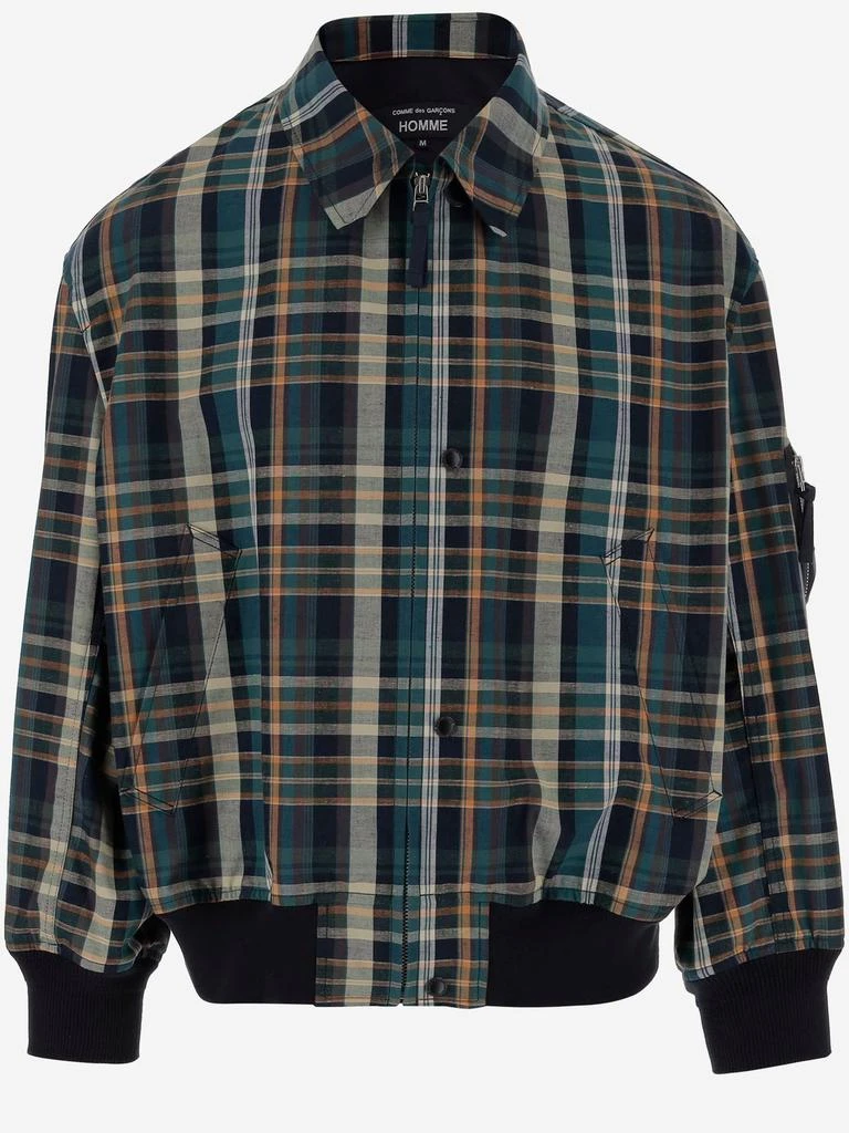 Comme des Garcons Comme des Garçons Plaid Bomber Jacket 1