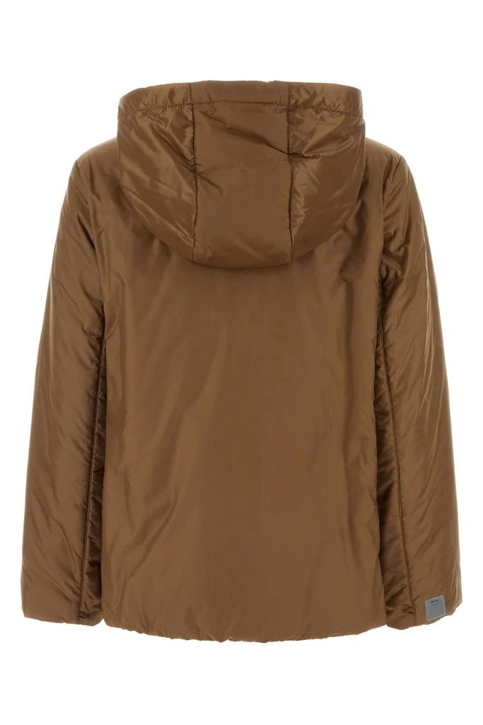 Max Mara The Cube Caramel Polyester Greenh Jacket 2