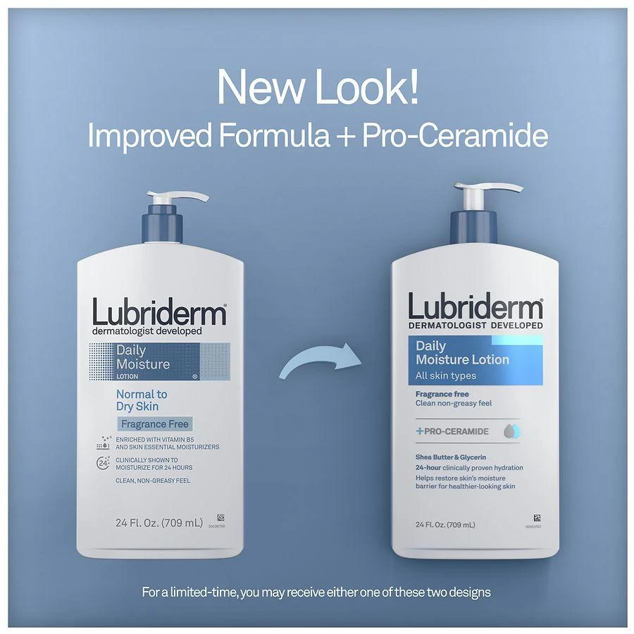 Lubriderm Daily Moisture Lotion Fragrance-Free 5