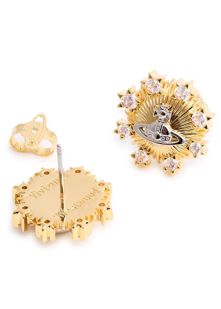 Vivienne Westwood Tara orb-embellished stud earrings  3
