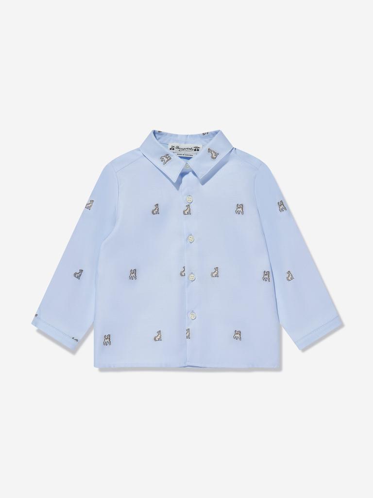 Bonpoint Bonpoint Baby Boys Malo Shirt in Blue