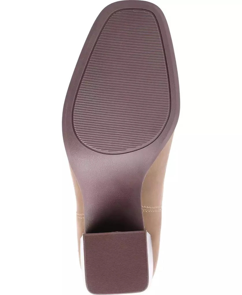 Journee Collection Women's Maxxie Stacked Block Heel Booties 9