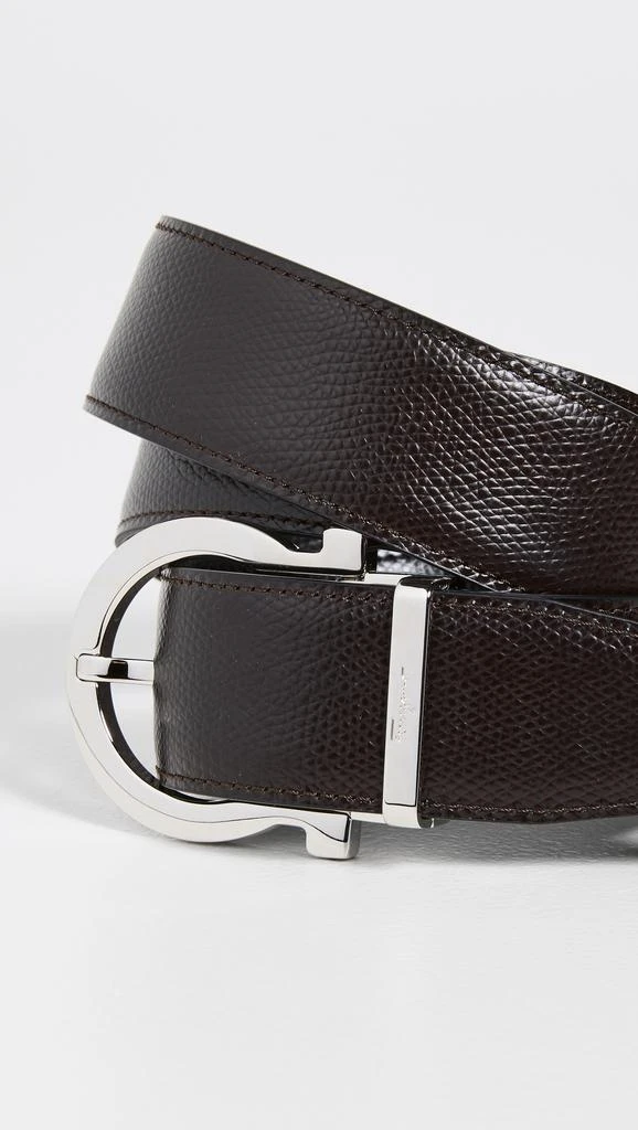 Salvatore Ferragamo Single Gancini Reversible Belt - Belts  display picture 3