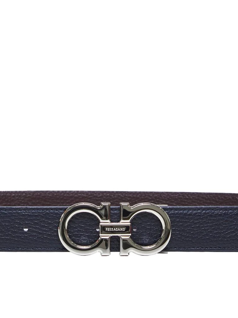 Salvatore Ferragamo FERRAGAMO | Blue Gancini reversible belt | Man | 105 2