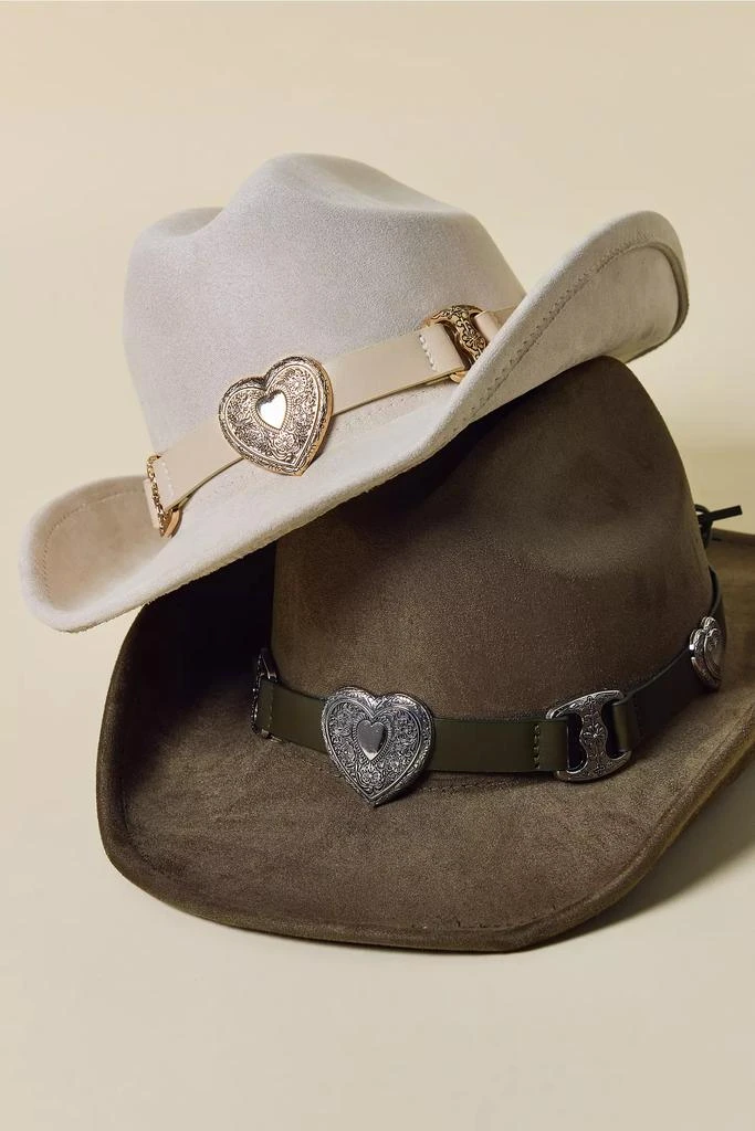 Urban Outfitters Heart Cowboy Hat - Hats - BeyondStyle display picture 2