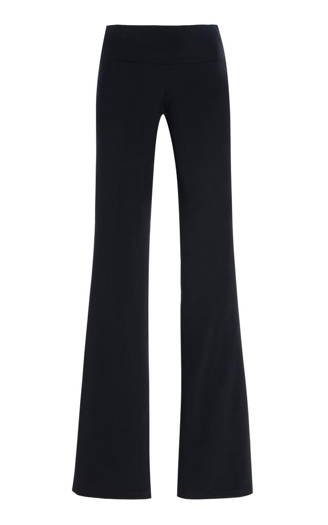 Courrèges Courrèges - Scuba-Tech Jersey Bootcut Pants - Black - L - Moda Operandi