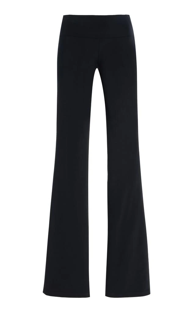 Courrèges Courrèges - Scuba-Tech Jersey Bootcut Pants - Black - S - Moda Operandi 1