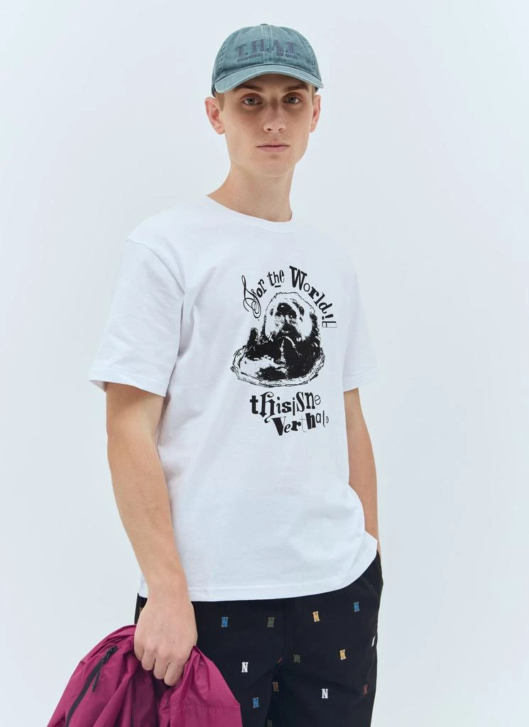 thisisneverthat Thisisneverthat® T H A T Washed Baseball Cap 4