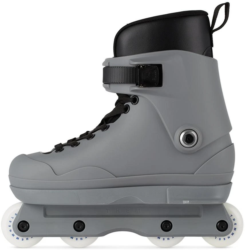 THEM SKATES Grey Them 909 Complete V4 Roller Blades 2