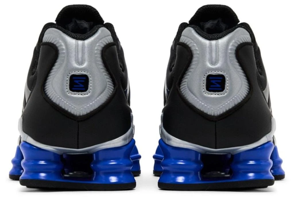 NIKE Shox TL Black Racer Blue Metallic Silver 5