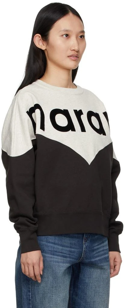 Isabel Marant Grey & Black Houston Sweatshirt 2