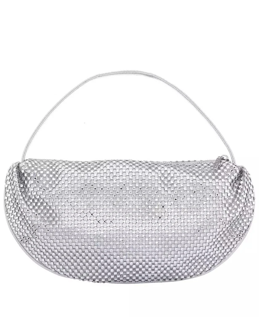 Nina Half Moon Crystal Netting Bag 2