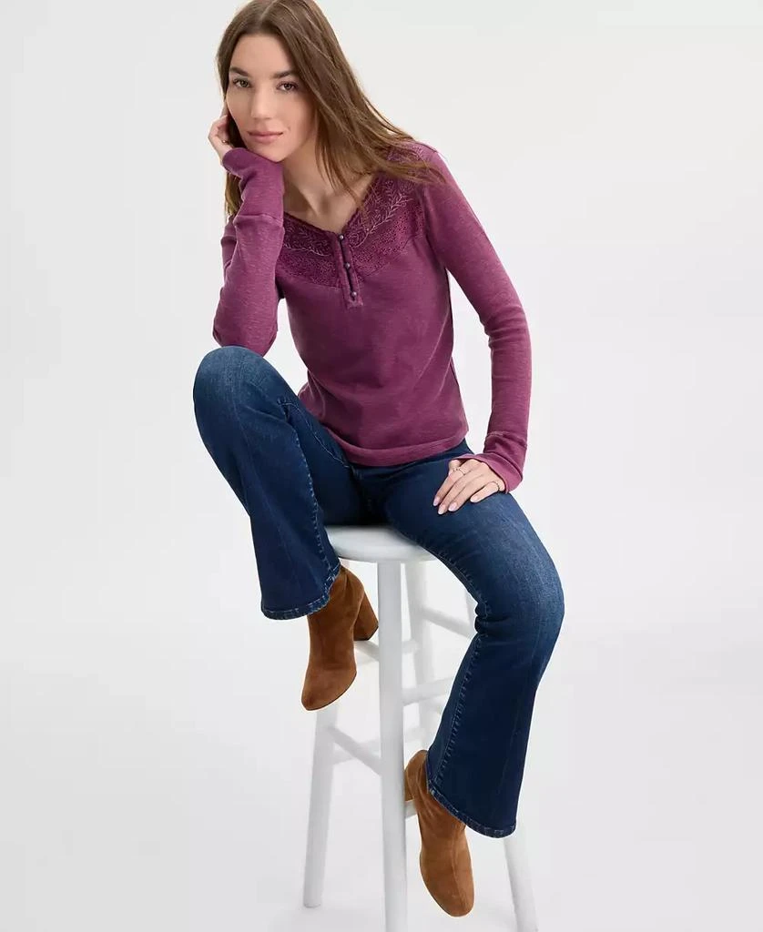 Lucky Brand Women
s Stevie High-Rise Flare Jeans 5