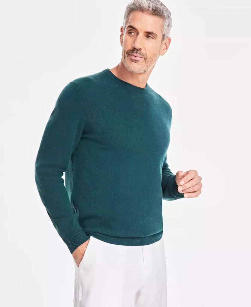 Club Room Cashmere Crew-Neck Sweater, Created for Macy's 1