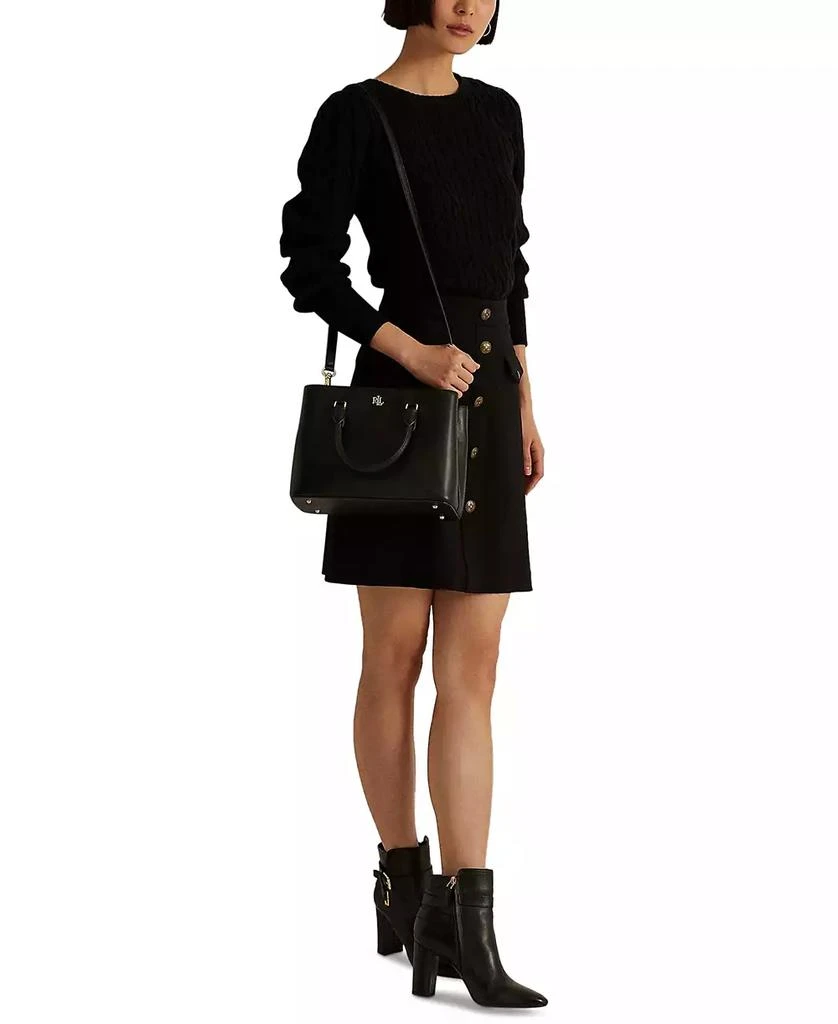 Ralph Lauren Leather Small Marcy Satchel 6