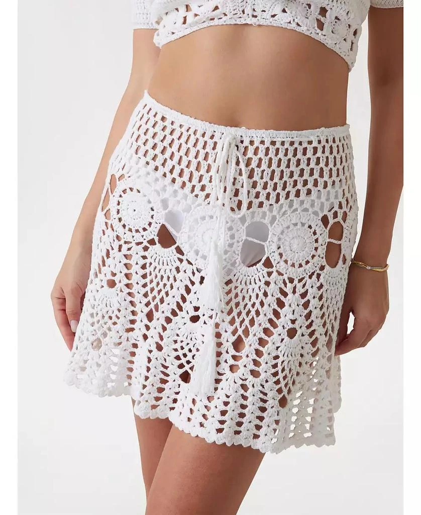 GUESS Women's Crochet Mini Skirt 3
