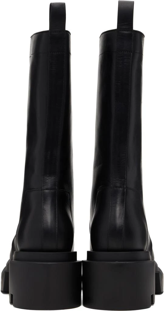 Rick Owens Black Hollywood Groppone Bogun Boots 2