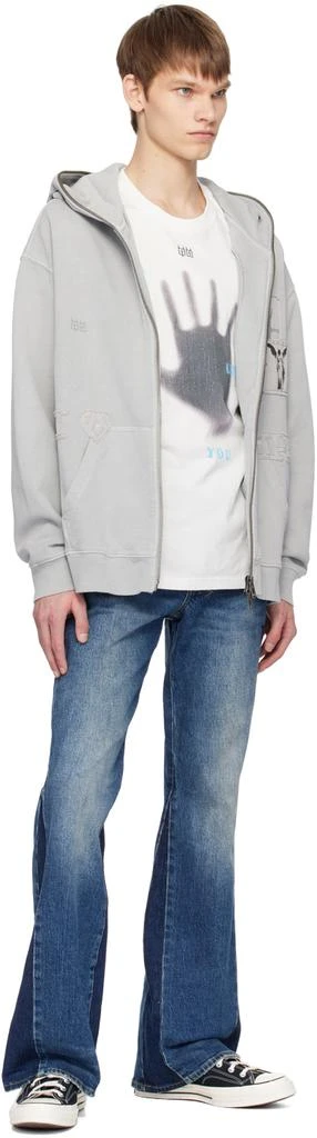 Ksubi Gray Trippie Redd Edition Love Hoodie 4