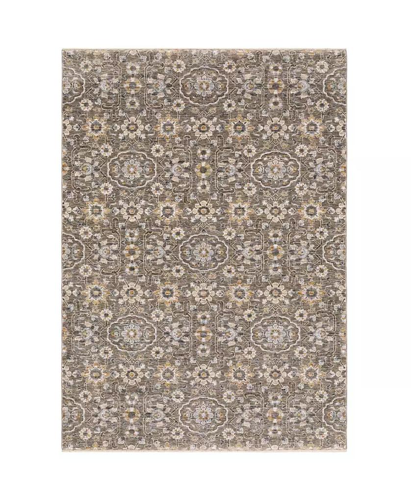 Oriental Weavers Maharaja 532D Gray and Tan 7'10" x 10'10" Area Rug