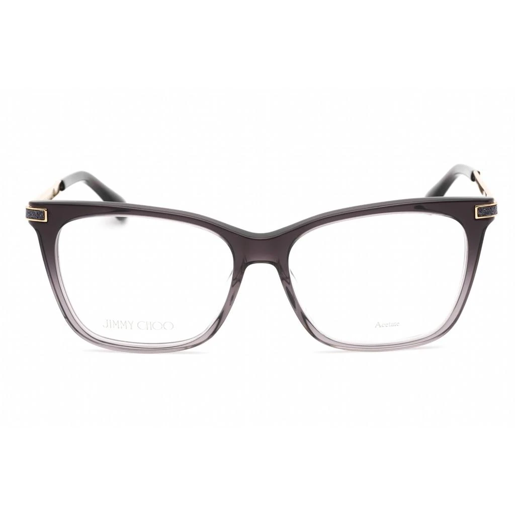 Jimmy Choo Jimmy Choo Women's Eyeglasses - Full Rim Cat Eye Grey Plastic Frame | JC353 0KB7 00 2