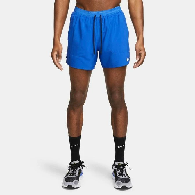 NIKE Men's Nike Dri-FIT Stride 5" Brief-Lined Running Shorts 1