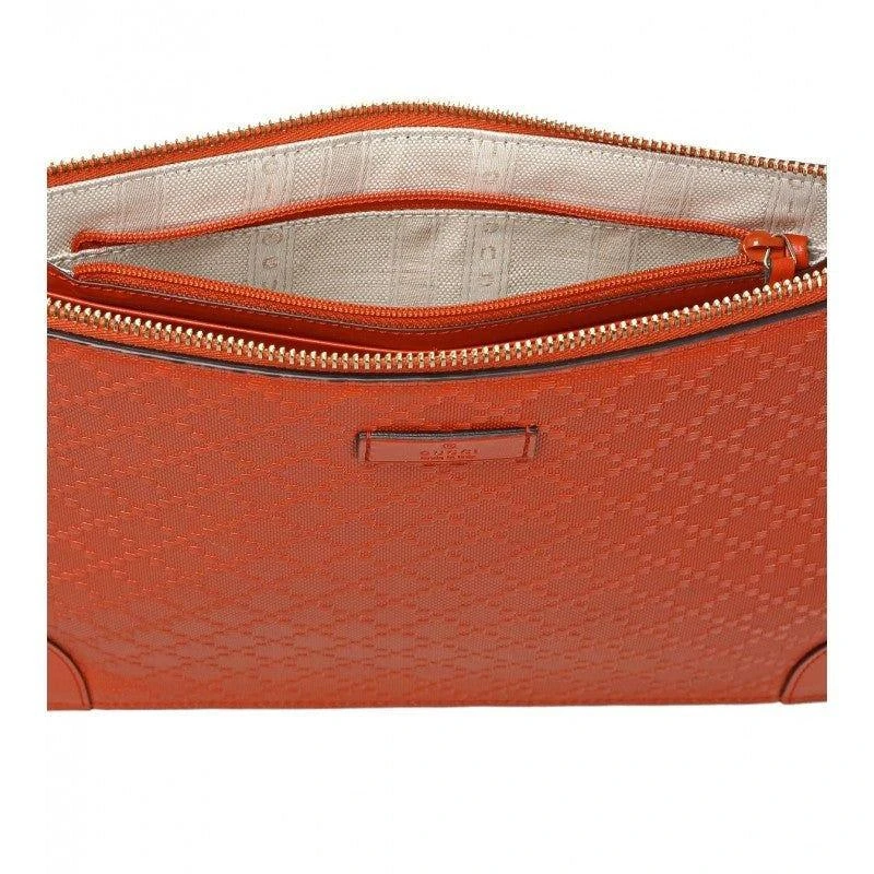 Gucci Gucci Logo Patch Zip-Up Pouch 4