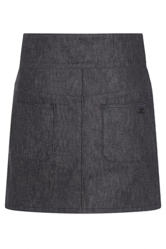 Courrèges Courrèges Belted Denim Mini Skirt 2