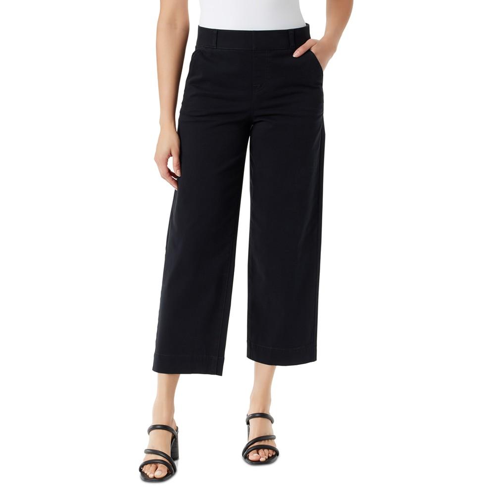Gloria Vanderbilt Petite Amanda Shape Effect Wide-Leg Crop Jeans
