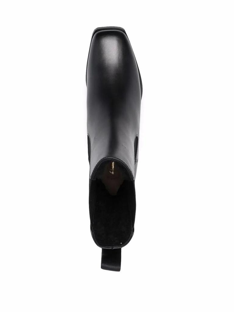 Salvatore Ferragamo Ferragamo Wedge-Sole Ankle Boots