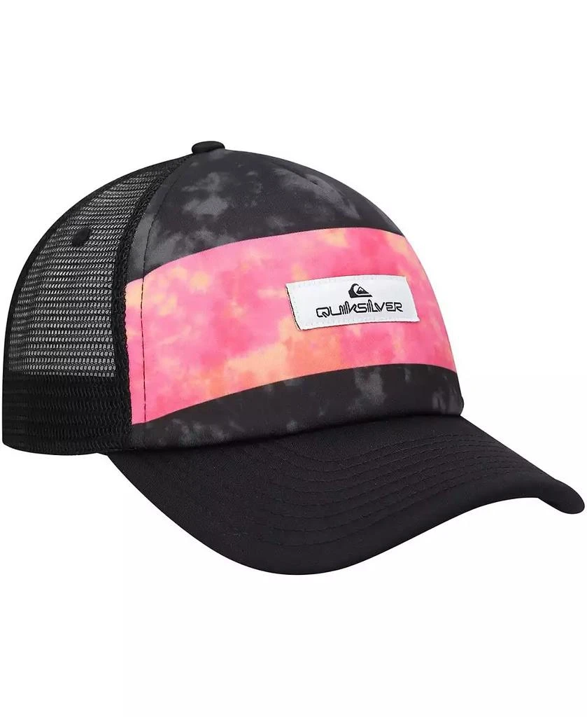Quiksilver Men's Black Pidgeon Chicken Trucker Snapback Hat 4