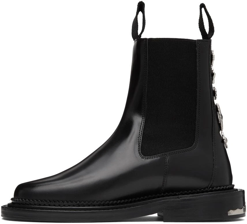 Toga Pulla SSENSE Exclusive Black Hardware Boots 3