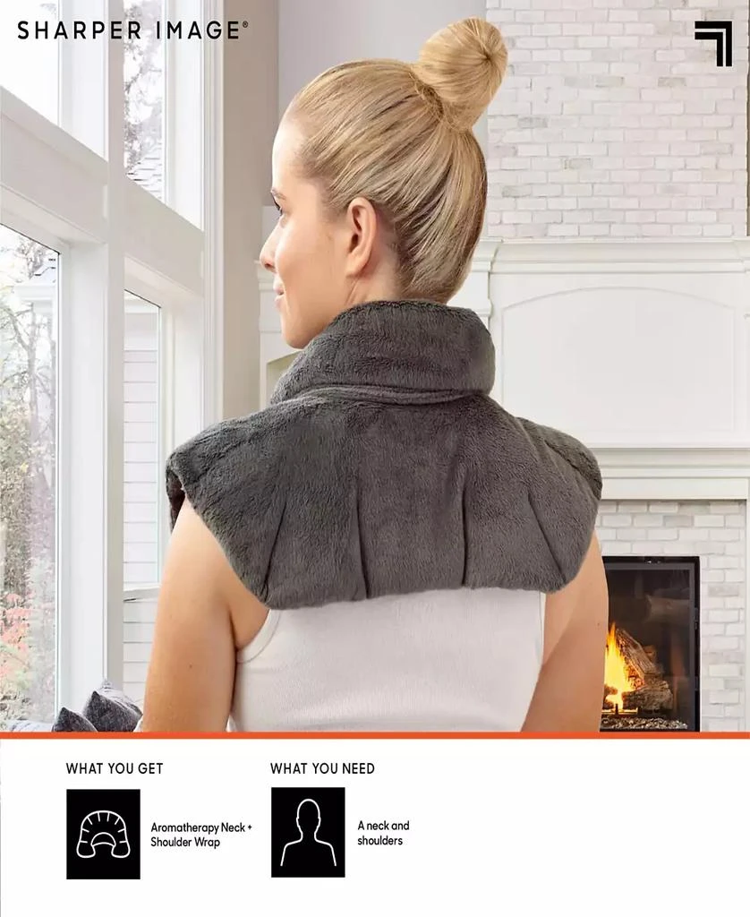 Sharper Image Warming & Cooling Aromatherapy Neck & Shoulder Wrap Pad 5