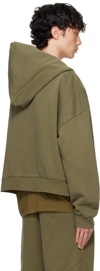 Entire Studios Khaki Eternal Zip Hoodie 3